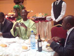 SORLAF 2010 - Vendredi 2 avril 2010 - Cité de la démocratie - Diner de gala - Pr El Hadj Malick Diop et Pr Alexis Ndjolo